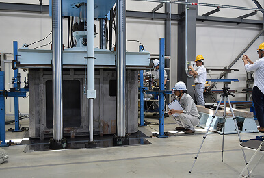 Our shelter passed the 580-ton load-bearing test