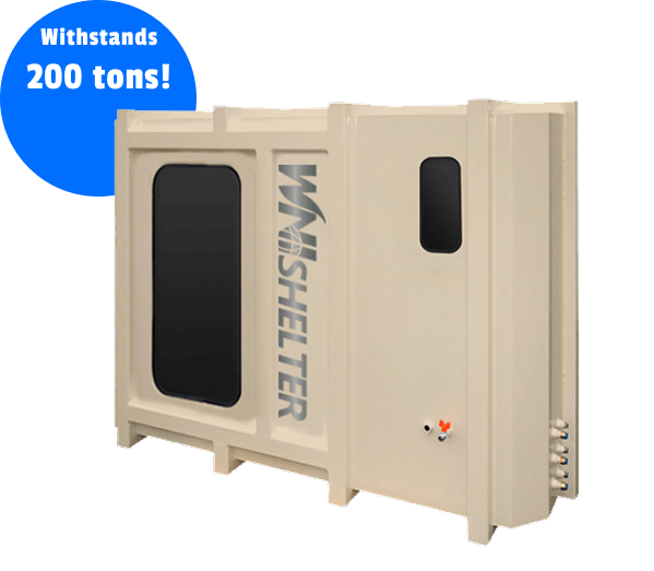 Withstands 200-tons