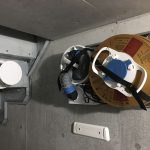 東京都個人宅(地下室)に「放射性物質・生物・化学兵器防御フィルター」の設置