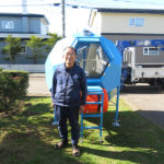 北海道個人お客様宅（津波・水害シェルターを納品）