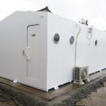 新潟県個人お客様宅（水害・耐震・核シェルター（３WAYモデル）WNI-SHELTERを納品）