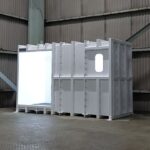 福岡県某企業様へ耐震シェルター(580t耐久モデル)を2台納品