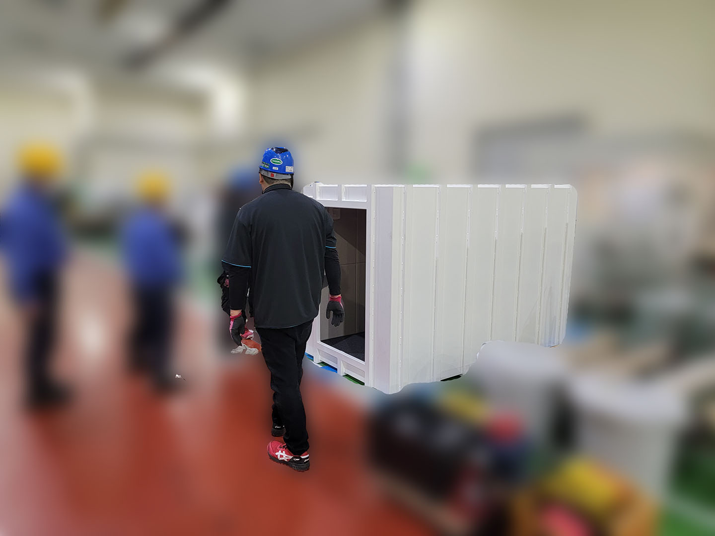 愛知県の企業様360度全方位シェルター