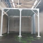 富山県 法人様「やぐら型鉄骨シェルター」