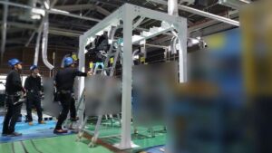 やぐら型鉄骨シェルター／法人向け耐震シェルター／災害対策／地震対策／納品実績