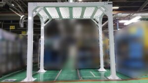 やぐら型鉄骨シェルター／法人向け耐震シェルター／災害対策／地震対策／納品実績