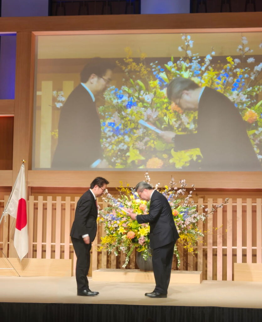 弊社顧問・濱口和久先生が「正論新風賞」を受賞―災害を“自分ごと”にする防災意識の重要性を提言しました。